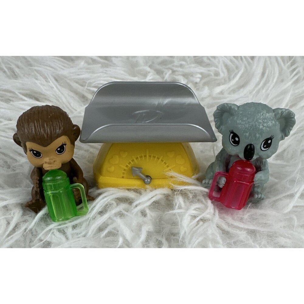 Barbie Mattel I Can Be Zoo Doctor Play Set Accessories Scale, Monkey, Koala Lot